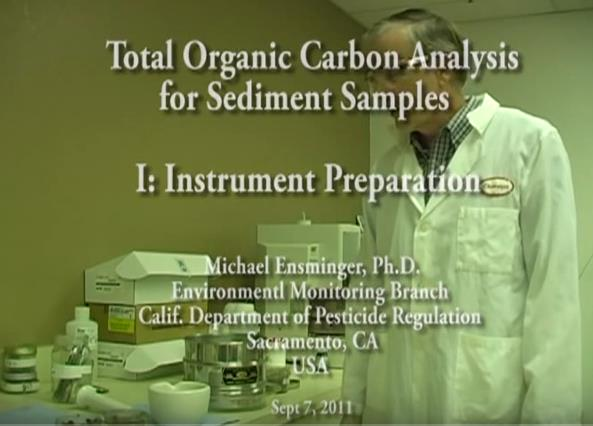 Total Organic Carbon Analysis for Sediment