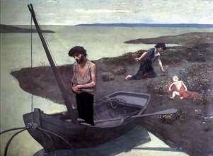 Εμφανίστηκε γύρω στα 1885. Ο όρος προέρχεται από τη λέξη σύμβολο. Στα έργα αυτά κυριαρχεί η σύνθεση και η προσπάθεια της έκφρασης ιδεών μέσω σχημάτων.