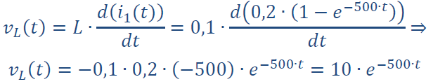 R 2 =60 Ω R 3 =30 Ω 8 Βηματική απόκριση κυκλωμάτων RL και RC Η τάση στα άκρα του πηνίου μπορεί να υπολογιστεί από την εφαρμογή του νόμου