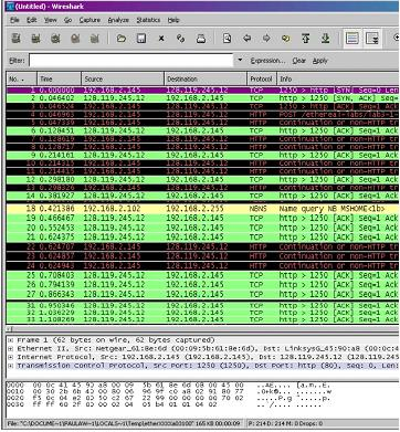 Ανιχνεύοντας το TCP με το Wireshark (13/19) Το