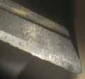 Technical Information for Z Endmill Cutting performance Carbon steel [1045(AISI) / C45(DIN) / S45C(JIS), HRC20) ] Cutting conditions n(min -1 Cutting length (m) Result 125m 105m 1.