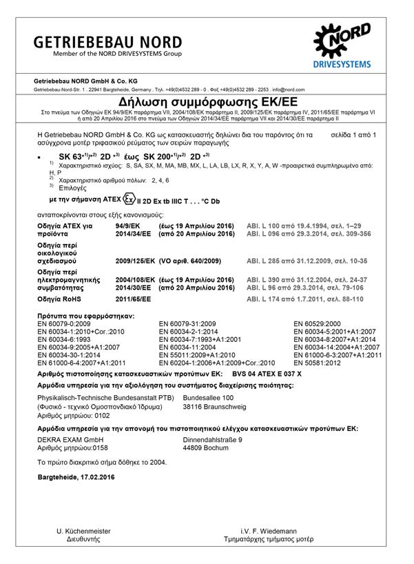 6 Δηλώσεις συμμμόρφωσης 6