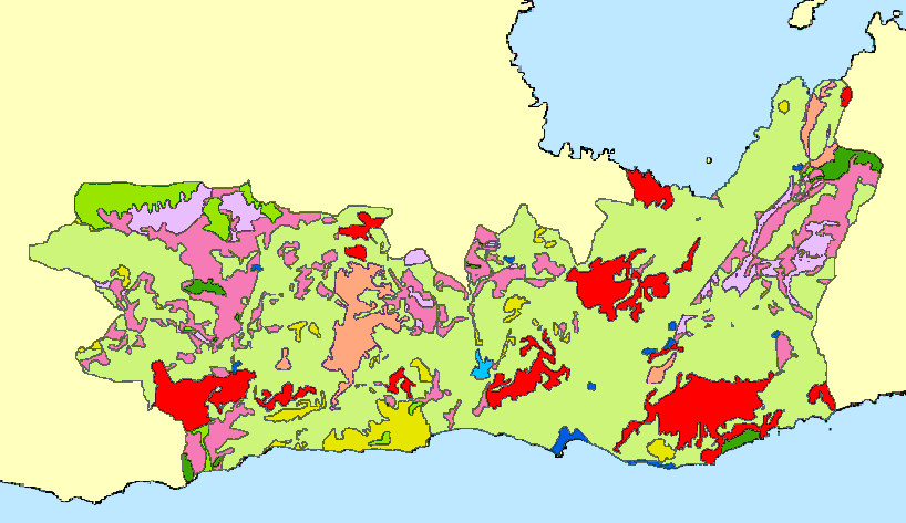 Χάρτης Υποκατηγοριών ΠΕΠ Κρίσιµες ΠΕΠ Υποκατηγ. C3 Υποκατηγ. C Υποκατηγ. C Ευαίσθητες ΠΕΠ Υποκατηγ. F3 Υποκατηγ. F Υποκατηγ.