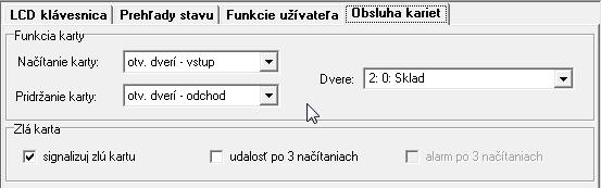 78 SATEL INTEGRA Obr. 16. Programovanie funkcií spúšťaných po vložení kódu a stlačení vybraného klávesu so šípkou.
