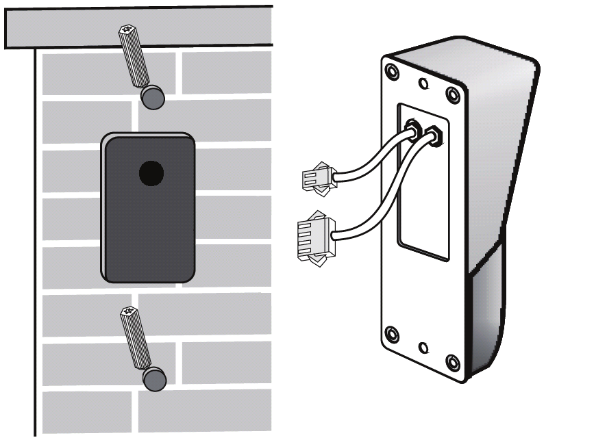 Κουδούνι Ανοίξτε μια οπή 2cm για να τοποθετήσετε το κουδούνι Συνιστώμενο ύψος εγκατάστασης & Γωνία κάμερας Χρήση ηλεκτρονικής κλειδαριάς SEC-PH310 Η μέθοδος χρήσης της ηλεκτρονικής κλειδαριάς θα