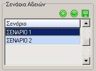 Το πολύ σημαντικό εδώ είναι ότι ο χρήστης έχει την δυνατότητα να δημιουργήσει πολλά σενάρια αδειών.