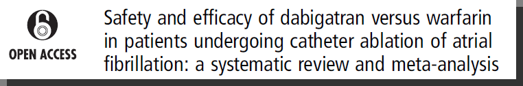 In the specific setting of AF catheter ablation, this first pooled analysis suggests that patients treated with