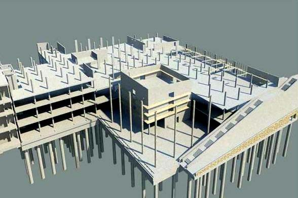 3.1 Περιγραφή Κτιρίων Εθνική Βιβλιοθήκη Η Βιβλιοθήκη είναι χτισμένη από Ω/Σ, με Φ.Ο. από υποστυλώματα, επίπεδες πλάκες και τοιχώματα. Το κτίριο έχει 3 ορόφους και κεκλιμένη πράσινη οροφή.