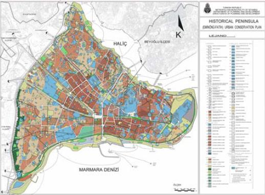 4.2. 3D GIS στην ιστορική χερσόνησο της Κωνσταντινούπολης Το συγκεκριμένο παράδειγμα περιγράφει τη χρήση ενός συστήματος 3D GIS στην ιστορική χερσόνησο της Κωνσταντινούπολης.