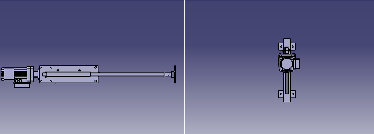 6. Model Slika prikazuje finalni oblik konzolne dizalice u izometriji
