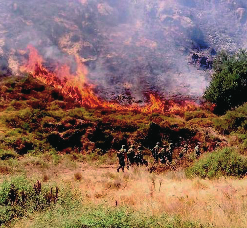 των οποίων εκτελέστηκαν 820 ρίψεις νερού, που αντιστοιχούν σε άφεση 5.