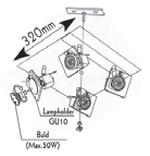 80 ΠΡΟΒΟΛΕΙΣ, ΣΠΟΤ ΕΣΩΤΕΡΙΚΩΝ ΧΩΡΩΝ PROJECTORS, INDOOR SPOTLIGHTS ΣΠΟΤ ΟΡΟΦΗΣ E27 R63 / CEILING SPOTLIGHT E27 R63 AC.04597Y2 AC.04597Y3 6.80 10.