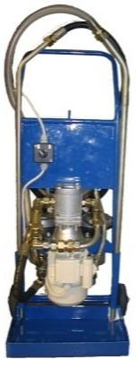 Filtre a filtračná technika -15 Filtračná prečerpávacia jednotka FJM Otvárací tlak obtok ventila Napájanie Indikátor znečistenia sanie výtlak Iné možné vyhotovenia 30, 42 alebo 60 l/min 0,17.