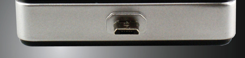 Micro USB power bank 1800mah