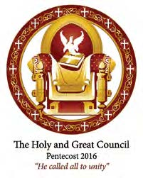 HOLY & GREAT COUNCIL His All-Holiness Ecumenical Patriarch Bartholomew convened the Holy and Great Council of the Orthodox Church in Chania, Greece in June.