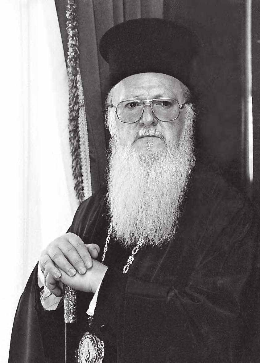 2 HIS ALL-HOLINESS BARTHOLOMEW Archbishop of