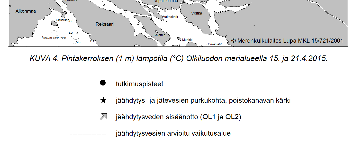 OLKILUODON LÄHIVESIEN FYSIKAALIS-KEMIALLINEN
