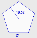 EXERCICIOS resoltos 4. Calcula a área lateral e a área total dunha pirámide hexagonal de 30 cm de aresta lateral e 1 cm de aresta da base.