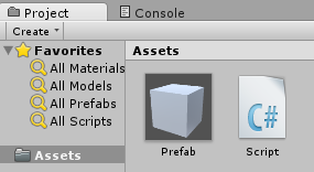 Κάτω βρίσκεται το project και το console (Σχήμα 3.