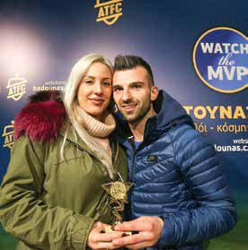 BADOUNAS MVP Ο Αλεξάνταρ Στανισάβλιεβιτς σκόραρε δύο φορές κόντρα στον Παναιτωλικό και αναδείχθηκε ο πολυτιμότερος της αναμέτρησης.