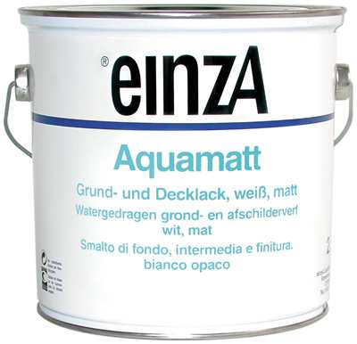 ΤΕΧΝΙΚΟ ΦΥΛΛΑ ΙΟ ΠΡΟΪΟΝΤΟΣ Νο.014 Aquamatt Ι. Το προϊόν Το προϊόν einza Aquamatt είναι λευκό, υδατοδιαλυτο χρώµα για εσωτερική και εξωτερική χρήση.