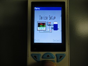 In this example the Manual mode is used to increase the pump speed manually to 30,6% speed setting on the drive. Each controller is configured for the process it controlled.