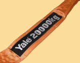 Textilné prostriedky Zdvíhacie pásy YaletexVysoká záťaž Zdvíhací pás HBQ podľa EN 14921, Typ B4 materiál: polyester štvorvrstvový, PUimpregnovaný a tepelne fixovaný spevnené oká vo farbe pásu nízka