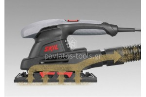 Παλμικό τριβείο Skil 7338 AA 160W με 3 φύλλα λείανσης F0157338AA 34,90 Χωρίς ΦΠΑ: 28,15 Περιγραφή Παλμικό τριβείο γενικής χρήσης για λεία