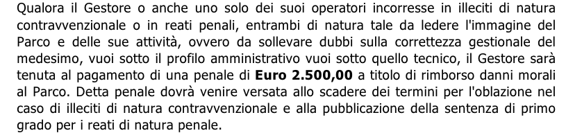 Oskrbnik koče in vsi delavci v koči so odgovorni za ohranjanje poslanstva in dobrega imena Parka in oskrbnik je lahko kaznovan z