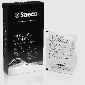 ΕΛΛΗΝΙΚΑ 81 Μηνιαίος καθαρισμός της καράφας γάλακτος Για τον μηνιαίο κύκλο καθαρισμού συνιστάται η χρήση του συστήματος καθαρισμού κυκλώματος γάλακτος «Saeco Milk Circuit Cleaner» για την αφαίρεση
