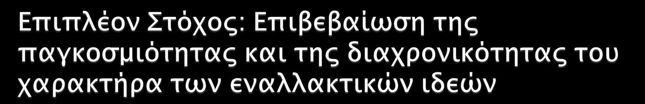 Ενδεικτικοί Σκοποί Χρήσης Ανάδειξη των Ανάδειξη των εναλλακτικών εναλλακτικών ιδεών των φοιτητών σε βασικά βασικά θέματα θέματα Αστρονομίας Αστρονομίας Αναγνώριση Αναγνώριση «δύσκολων» «δύσκολων»