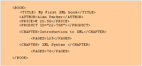 2.3 XML Η XML (Extensible Markup Language) είναι μια γλώσσα αναπαράστασης πληροφορίας γενικευμένης χρήσης.