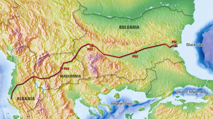 τον Βόσπορο, όπου οι Τούρκοι βάζουν όριο στην διέλευση, αλλά έχει το μειονέκτημα ότι είναι ανταγωνιστικός του Μπακού-Τσεϊχάν, που είναι επίσης αμερικανικών συμφερόντων.