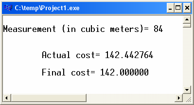 // 2006_1_1 #include <stdio.h> #define TIMH_1 0.39 #define TIMH_2 0.61 #define TIMH_3 1.75 #define TIMH_4 2.45 #define PT 1.59 // Πάγιο τέλος #define SYNT_TA 0.60 // 60% #define SYNT_TND 0.