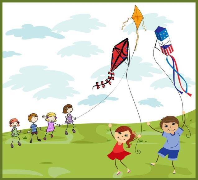 Kite Flying Day Marcus is eleven years old and his younger brother, Jim, is ten. They both like to fly kites in the spring and summer, and every year they get new kites to fly for Kite Flying Day.