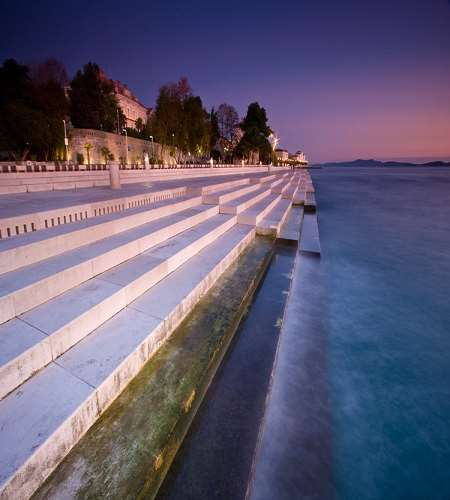 The Zadar Sea Organ Το Sea Organ βρίσκεται στην πόλη Ζαντάρ της Κροατίας.