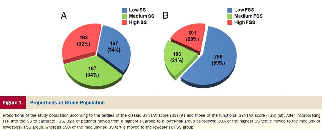 Functional SYNTAX Score Είναι το SS το οποίο υπολογίζεται λαμβάνοντας υπόψιν μόνο τις στενώσεις που προκαλούν