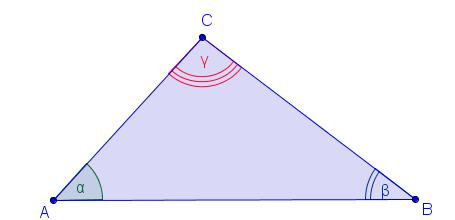 1.9 Trojuholník Trojuholník ABC tvorí množina všetkých bodov, ktoré súčasne ležia v polrovinách ABC, BCA, CAB, pričom body A, B, C neležia na jednej priamke.