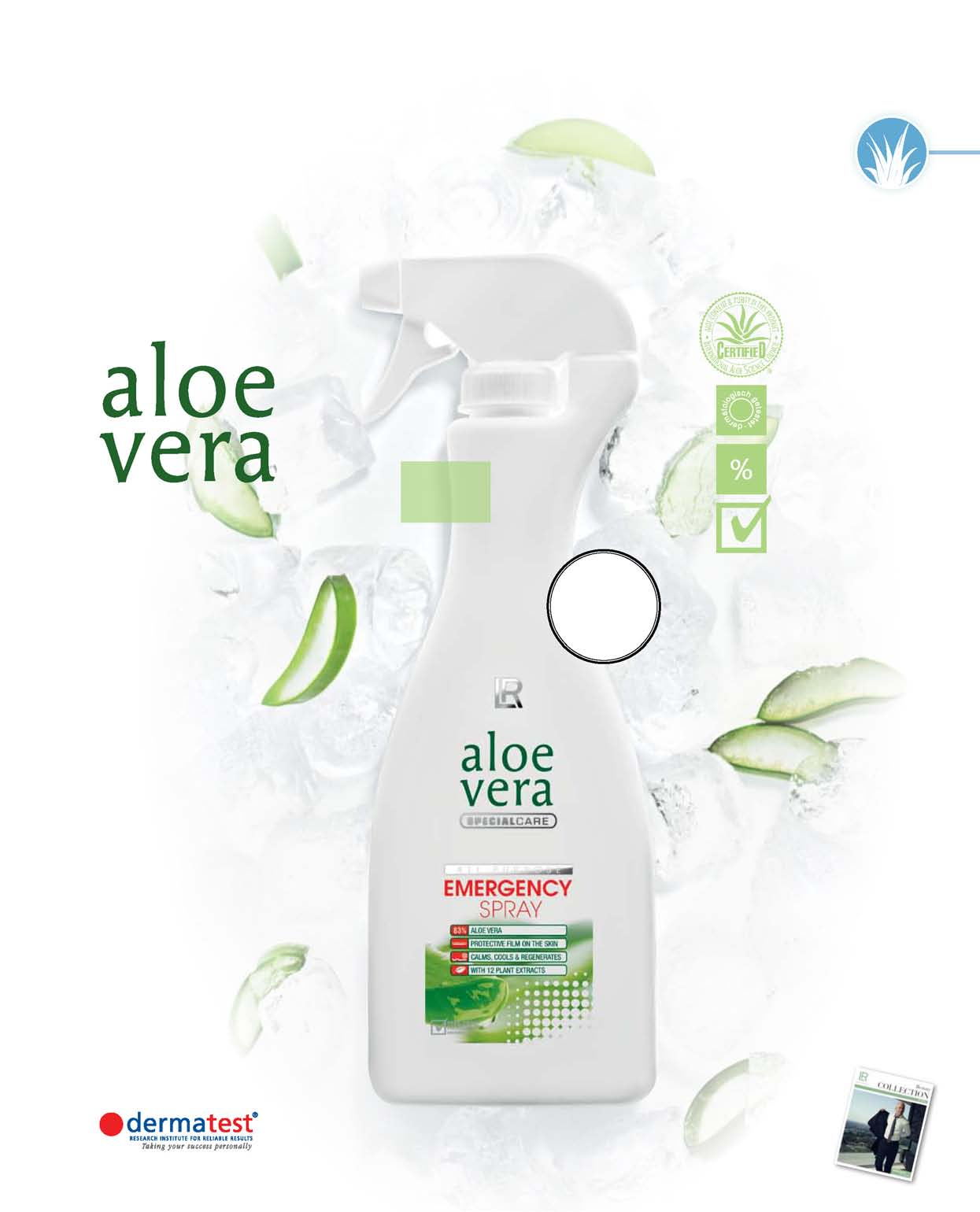 ALOE VERA STAROSTLIVOSŤ 49 Mnohostranné využitie: to najlepšie z Aloe Vera a dvanástich rastlinných extraktov vynikajúca kvalita a certifikované nákupné zdroje surovín znášanlivosť pokožkou