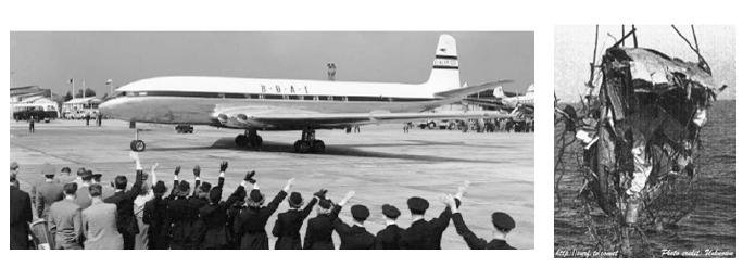 Αστοχία λόγω κόπωσης De Havilland Comet: G-ALYP/6003 10 Ιανουαρίου 1954 Αρχική