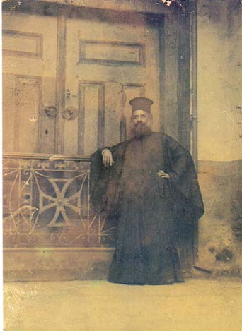 Ο μητροπολίτης Δέρκων Καλλίνικος (1884-1924) (Αρχείο Ι. Ν. αγίας Παρασκευής Βουγιούκδερε).
