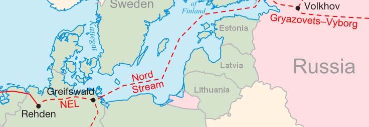 Σκοπός, Χρήση, Αποστολή και Γενική Περιγραφή Λειτουργίας Υποθαλάσσιων Αγωγών γ Μεταφοράς Πετρελαίου και Φυσικού Αερίου (4) ΥΑ με το μεγαλύτερο μήκος Ονομασία: Nord Stream