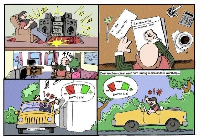 Δύο βδομάδες μετά, αφού έχει μετακομίσει σε άλλο διαμέρισμα Μπαταρία Μπαταρία Γιατί χάλασε η μπαταρία