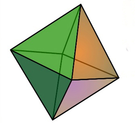 Σχήµα 1.1.1 Ορισµός 1.1.2. Ενα πολύεδρο καλείται κυρτό, αν κάθε ακµή του που ϐρίσκεται µεταξύ δύο κορυφών του, περνά µόνο από σηµεία που είτε ϐρίσκονται σε έδρα του πολυέδρου, είτε στο εσωτερικό του.