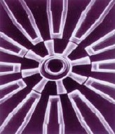 Polysilikon Electrostatik Micromühərrik Öz-özünə balanslaşan iynə-üclu, konformal