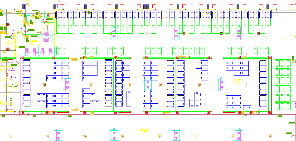 Β.2.2 Μέγεθος picking Θέσης Case study (1/4) Η υφιστάμενη κατάσταση έχει τα παρακάτω χαρακτηριστικά: Μικρός και μη ορισμένος χώρος κίνησης εργαζομένων Διασπορά κωδικών σε όλα τα σημεία της αποθήκης (