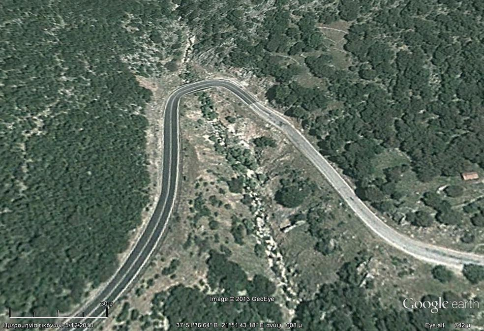 Σχήμα 2.1 Εικόνα της ευρύτερης περιοχής μελέτης.