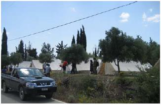 Παραδείγματα από τον Ελληνικό χώρο Σεισμός Ανδραβίδας 2008 Λόγω βραχοπτώσεων και κατολισθητικού κινδύνου κατά τη διάρκεια των μετασεισμών, εκκενώθηκαν τρία χωριά της Αχαΐας,