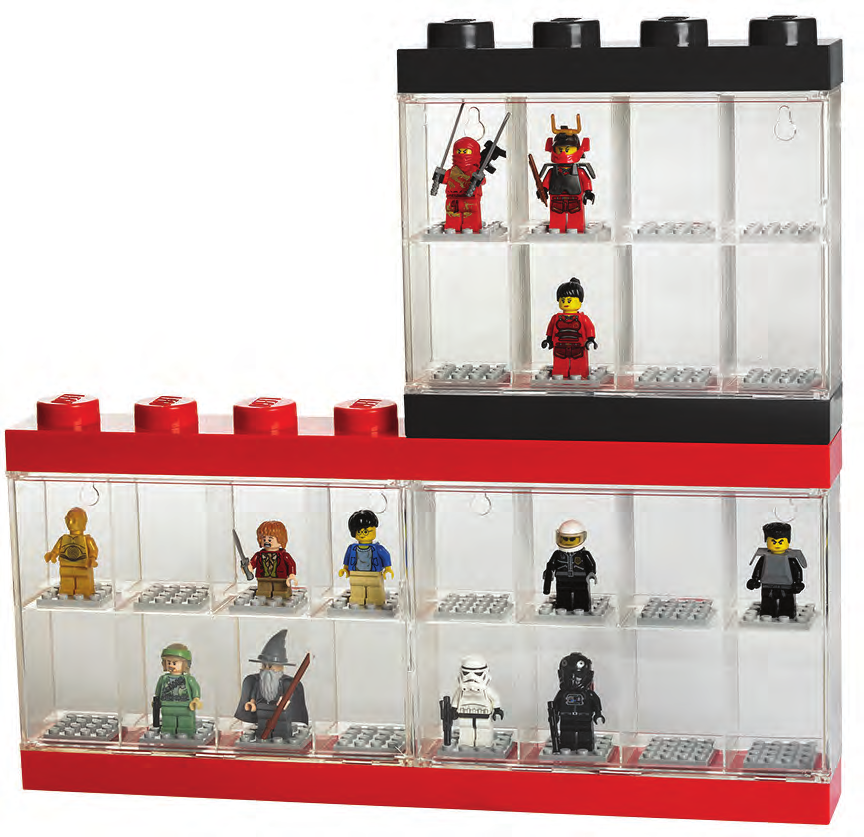 LEGO Mini Figure Case LEGO Mini Figure Case Βάλτε τις LEGO minifigure σας στην ειδική θήκη, για 8 ή 16 φιγούρες.