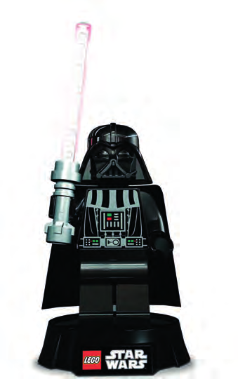 LEGO Torch LEGO Torch Οι αγαπημένοι σας ήρωες Darth Vader και Yoda μετατρέπονται σε φακό και σας βοηθούν να διαβάζετε το βράδυ στο κρεβάτι. Πατώντας το κέντρο της φιγούρας βγαίνει φως από τα πόδια.